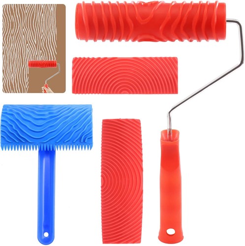 Holzmaserung muster farbroller - holzmaserung,
