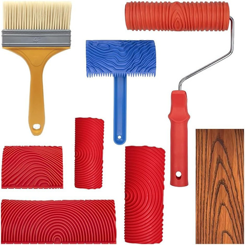 Holzmuster rollen set für - set,